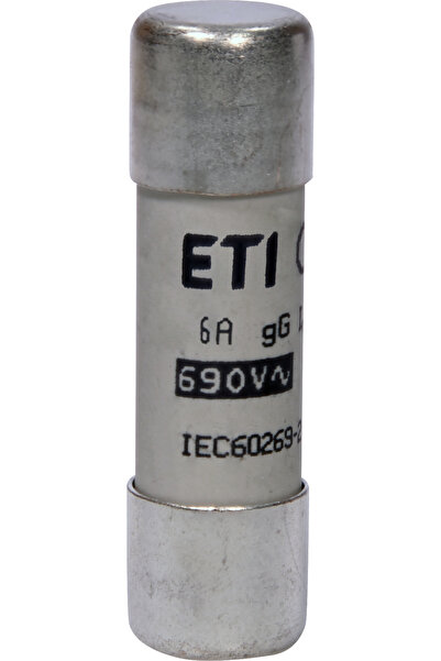 Eti Siguranta fuzibila cilindrica aM, AC, 14x51, 6A, 690V, CH14x51, set 10 bu...