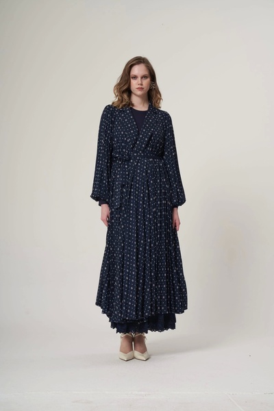 MissWhence İkili Elbise Lacivert 35853