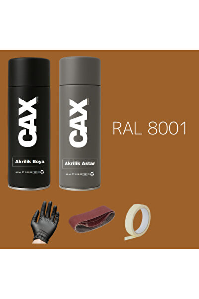 caxcolors SPREY+ASTAR PREMİUM ÖZEL YAPIM AKRİLİK SPREY BOYA SETİ 400 ML (ARAB...