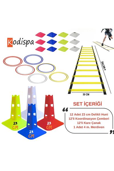 Kodispa 23 cm Perforated Square Bowl Training Set