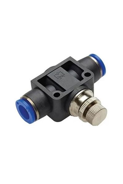 doremodam Pneumatic Line Type Speed Regulating Valve 4mm