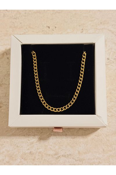 luxyansımalar Steel Necklace