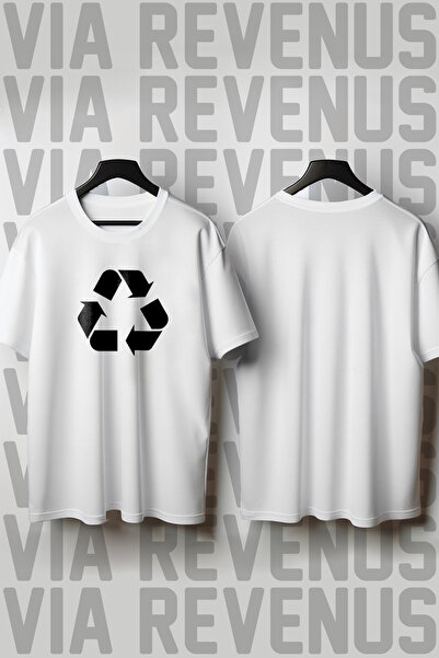 Vordevia Big Bang Theory Leonard Recycling Printed Crew Neck Wide Fit Unisex ...