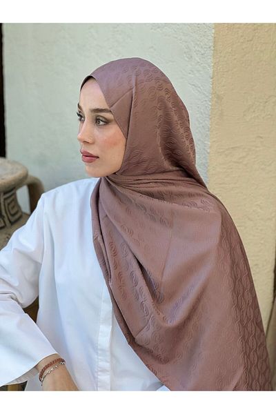 Modakaşmir Silky Jacquard Series Echo Pattern Shawl