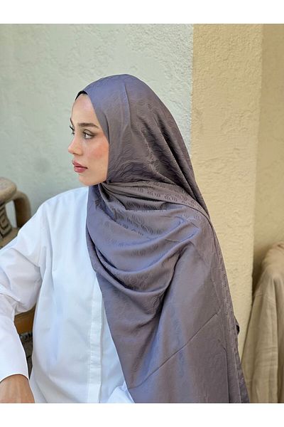 Modakaşmir Silky Jacquard Series Echo Pattern Shawl