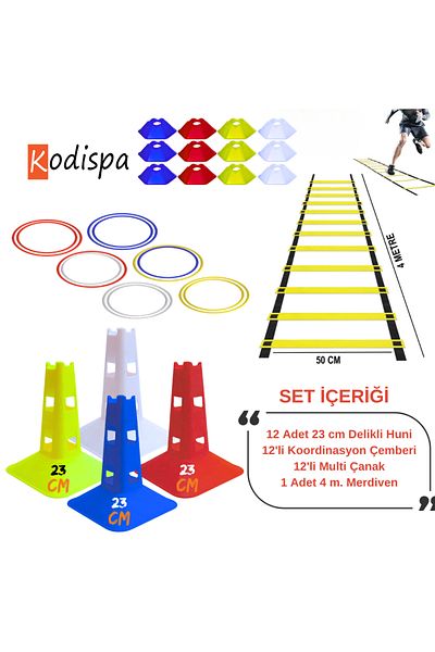 Kodispa 23 cm Perforated Multi Functional Bowl Training Set