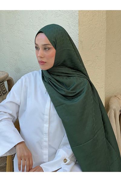Modakaşmir Silky Jacquard Series Echo Pattern Shawl
