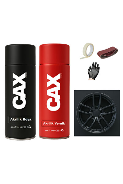 caxcolors ARABA JANT SPREY ENDÜSTRİYEL AKRİLİK ÖZEL YAPIM SPREY BOYA SETİ 400...