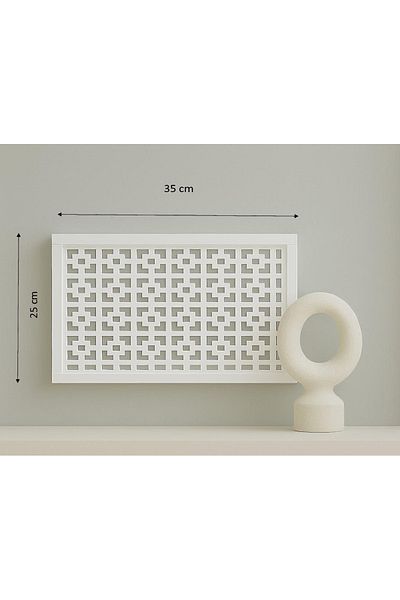 EMİZEY Decorative Box Fuse and Modem-Wifi Storage Box 25X35 cm Depth 11 cm