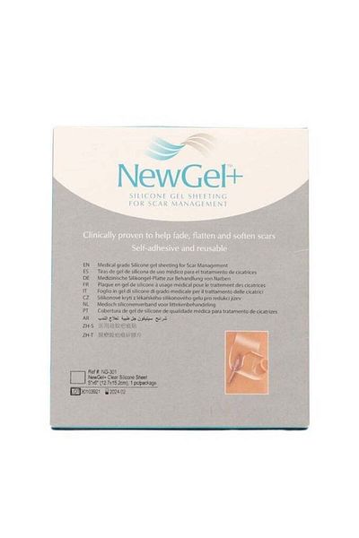 NEWGEL+ NewGel Plus Silicone Gel Sheeting (5x6) TRANSPARENT1 Sheet