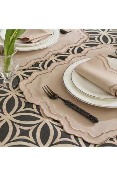 Giqu Home Sand Beige Pierre American Service 2 Pieces