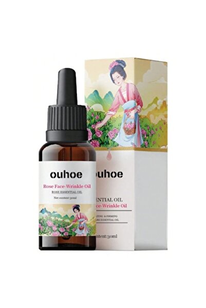 ouhoe Αντιρυτιδικό έλαιο για την περιοχή των ματιών με τριαντάφυλλο, για εξωτ...