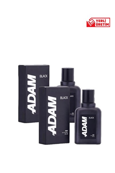 Kösedağ Adam Black Parfüm Edt 55ml Avantajlı Paket x2