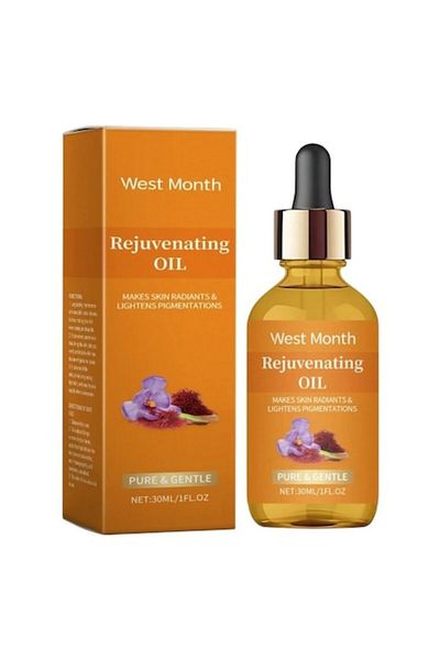 West Month Ulei de șofran pentru îngrijirea feței, hidratant, delicat, uz extern, 30 ml