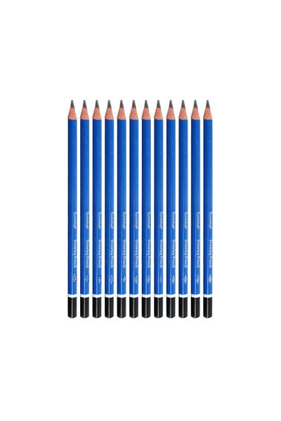 Art Tone Degree Charcoal Pencil Set 2H-10B 12 Pack Tb-1040