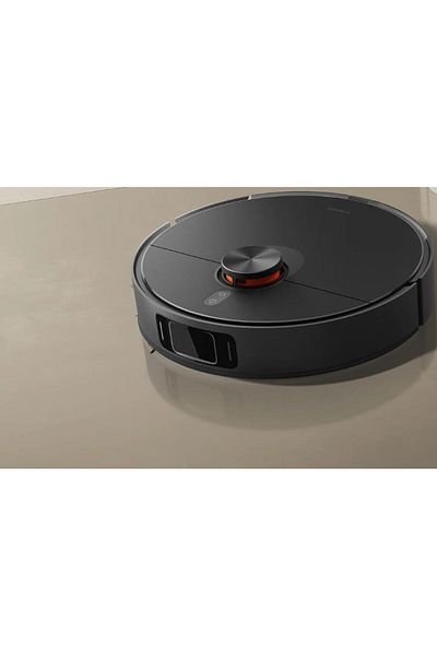 Xiaomi Robot Vacuum S20+（Black） with Auto-Raising Mop & Smart Carpet Detection, 6000Pa Suction,