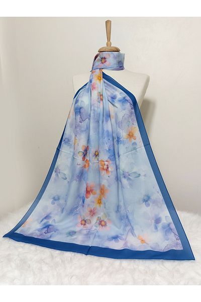 REMOMODA Patterned Italian Koton Soft Shawl High Quality Moose-Soft