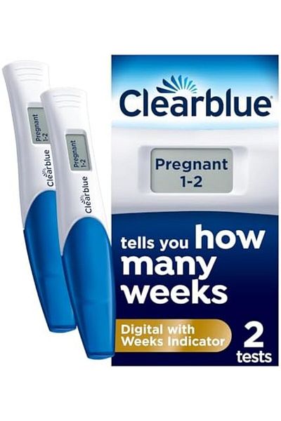 clear blue Clearblue Pregnancy Test - Digital with Weeks Indicator, 2 Digital Tests