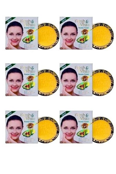 Fresh كريمة بيضاء 25 جم 6 قطع