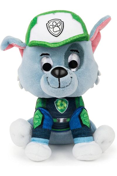 Gund PAW Patrol: The Movie Rocky Plush Toy, Premium Stuffed Animal for Ages 1 and Up, 6”