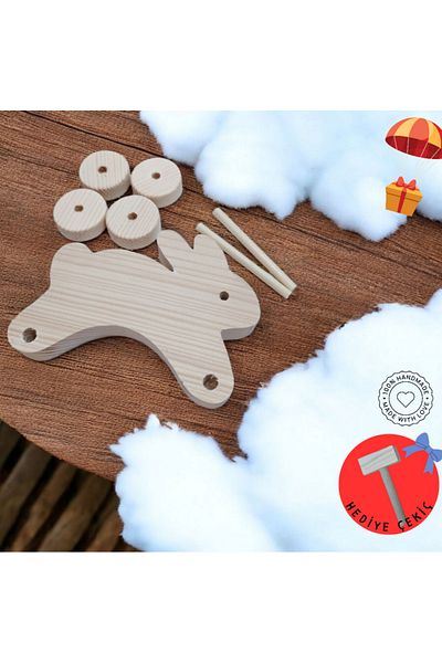 websunday DIY Wooden Toy Training Kit