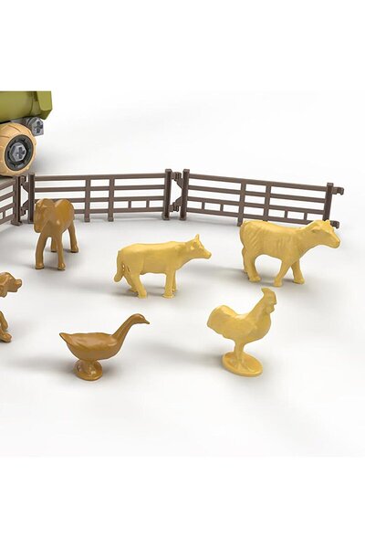 MGS OYUNCAK Mgs Animal Disconnect Tractor