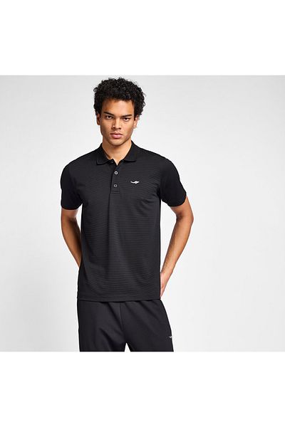 Lescon Men's Short Sleeve Polo Neck T-Shirt 25S-1297-25N