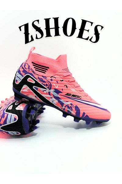 ZSHOES Unisex Μπότες ποδοσφαίρου Turf Field με κάλτσες Premium σόλας TPU (Νέο μοντέλο)