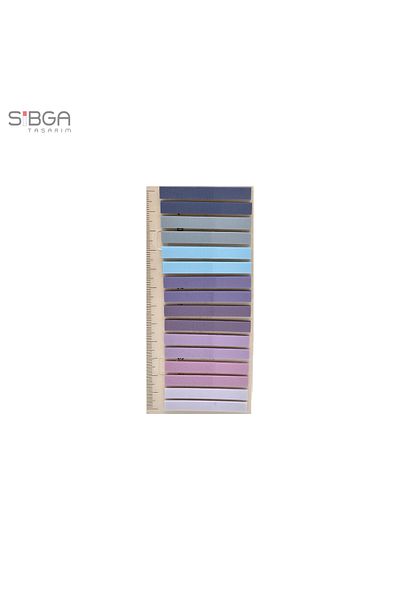 sibga tasarım Thin Strip 320 Sheets Transparent Color Postit Post-It Post It. Bookmark Bookmark Postit Sticker