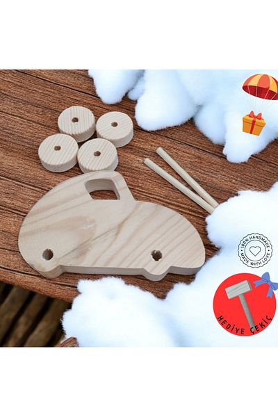 websunday DIY Wooden Toy Training Kit