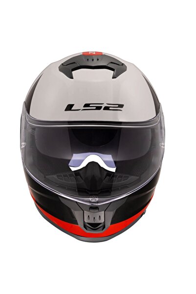 LS2 STREAM 2 THUNDERBIZ SİYAH-KIRMIZI KASK