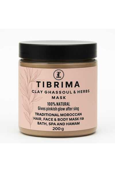 VİSKOYAT Tıbrima %100 Doğal Clay Kil Maskesi – Akar Fassi ile Yüz ve Vücut iç...