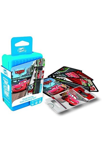 Shuffle HAPPY FAMILIES Disney Cars Card Game