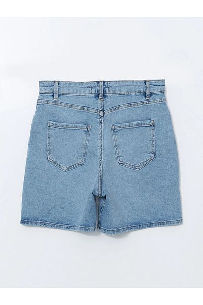 LC Waikiki Pantaloni scurti de jeans pentru femei, slim fit