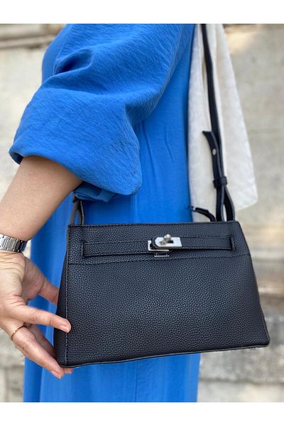 H&D COLLECTİON حقيبة كروس وكتف مبطنة متعددة الأقسام ومفيدة للاستخدام اليومي 723