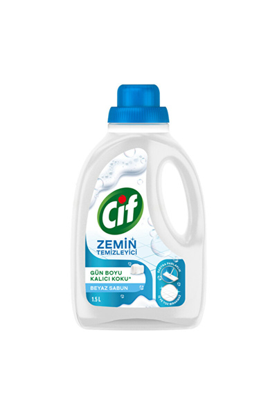 Cif Zemin Temizleyici Beyaz Sabun 1500 ml