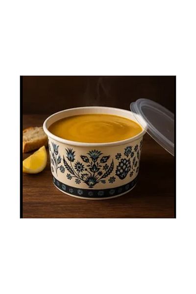 MATMEL Propack Cardboard Ashura Bowl 16 oz 10 Pcs