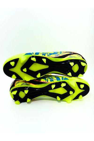 ZSHOES Unisex Astroturf Turf Football Boots with Tpu Sole Premium Socks (New Model)