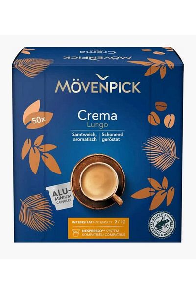 Mövenpick Crema Lungo Coffee Capsules 275g