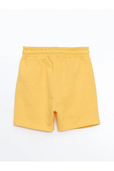 LC Waikiki Elastic Waist Printed Baby Boy Shorts