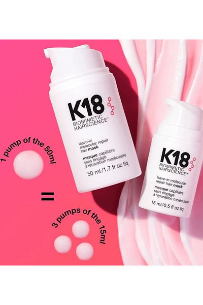 K18 Molecular Repair Leave-In Hair Mask - 50ml