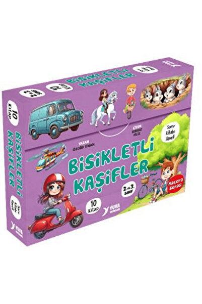 Yuva Yayınları 2. - 3. Sınıf Bisikletli Kaşifler Serisi / Özgür Sinan / Yuva ...