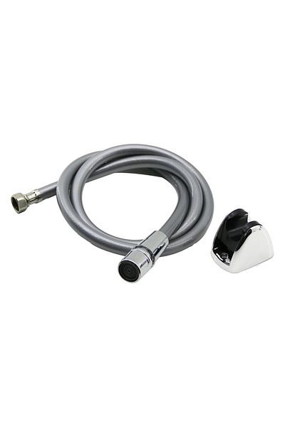 Findit Gray Plastic Perlator Taharatmati̇k Hose 120cm (2818)