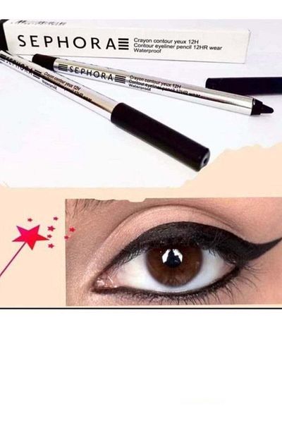 SEPHORA Sephora Black Wax Eyeliner Pencil