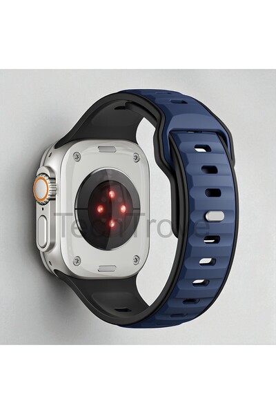 TechTrove Apple Watch Ultra 49mm Kordon Silikon Strap Kayış