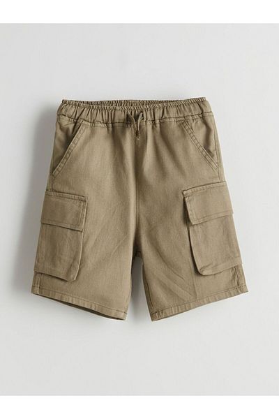 LC Waikiki Lcw Kids Elastic Waist Gabardine Boy's Shorts