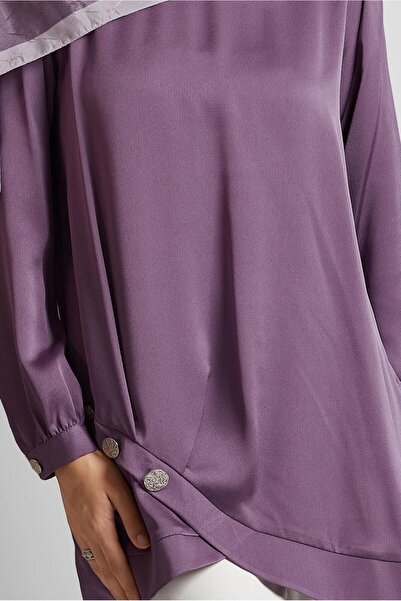 Alvina Asymmetric Cut Tunic 45679