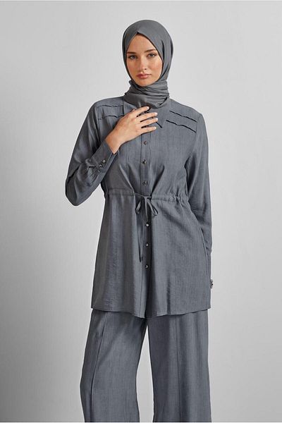 Alvina Belly Tightened Pants Suit 45713