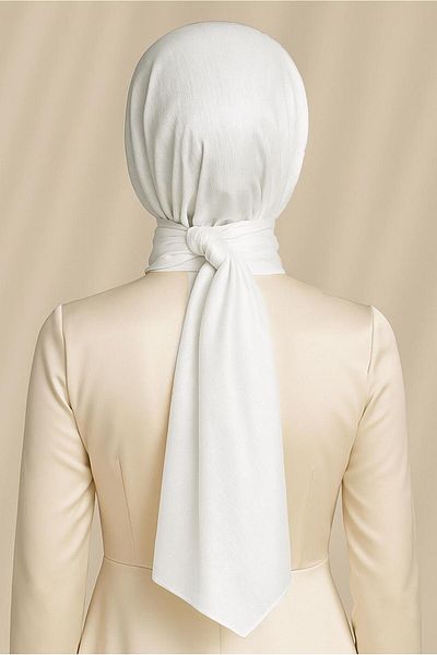 TRENDTESETTÜR Women White Janjan Shal t 5000