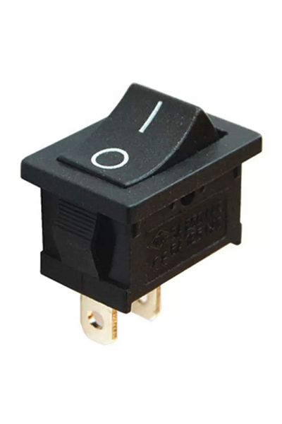 Site Hırdavat Ic-124 Mini Non-Illuminated Spring Switch Off-On 2P